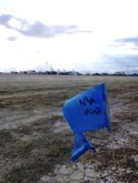 Location Flag Burning Man 2007