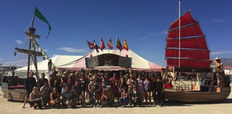 Burning Man 2015 group photo